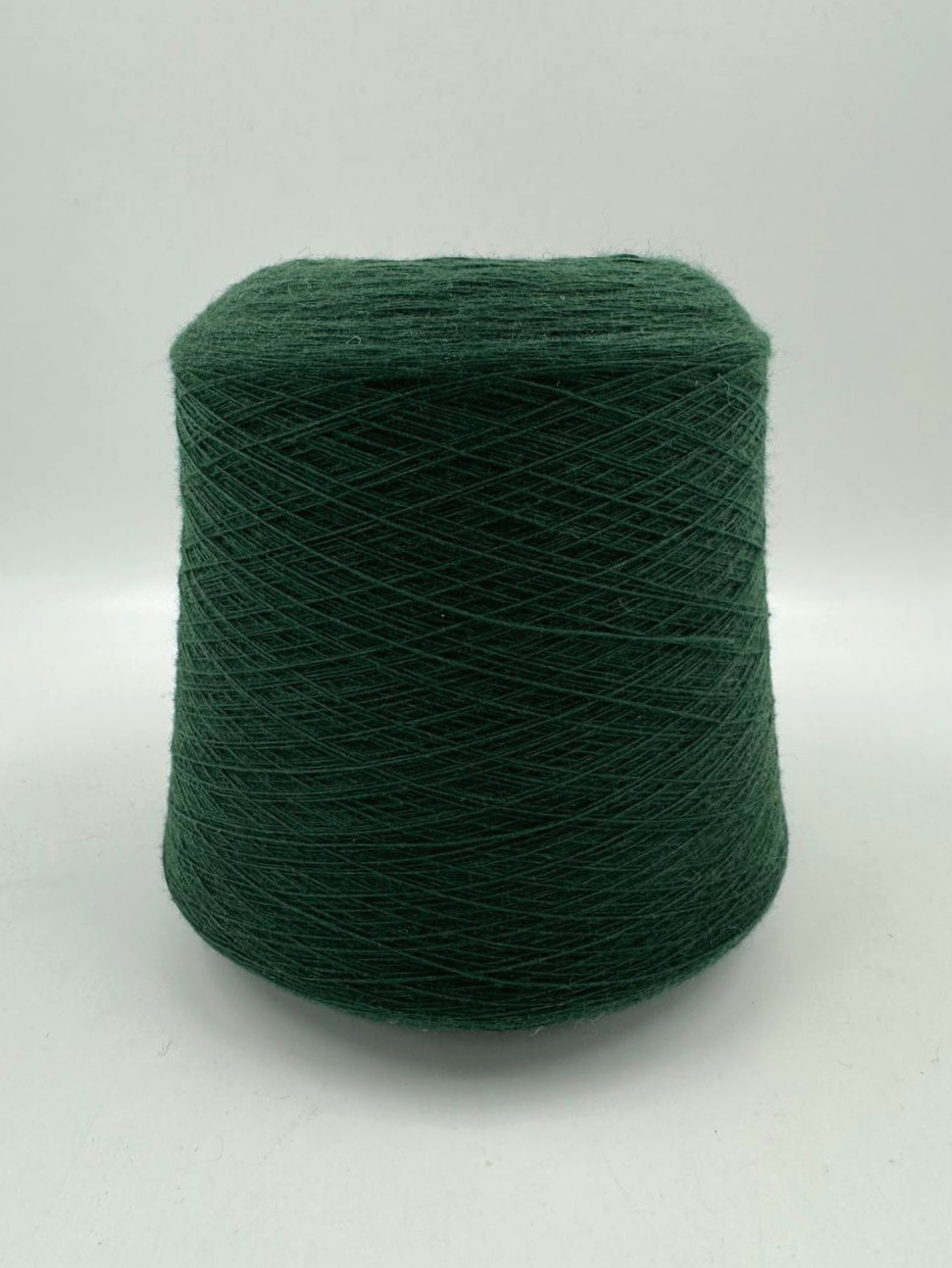 Пряжа Trebisonda, Lanecardate S.P.A., меринос, кашемир, цвет зеленый мох